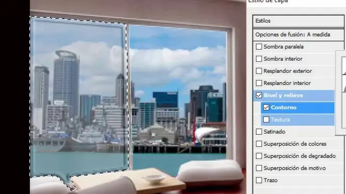 vidrio photoshop - Cómo poner ventanas en Photoshop