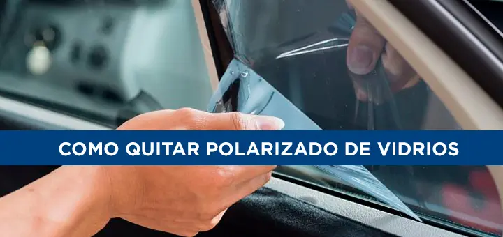 como sacar polarizado de vidrios - Cómo quitar el papel ahumado de las ventanas