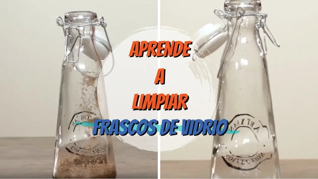 como limpiar frascos de vidrio - Cómo se limpian los frascos de vidrio