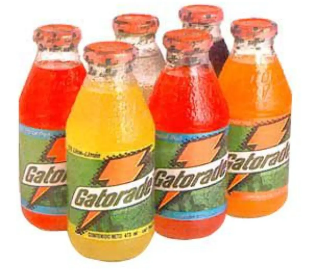 gatorade botella de vidrio - Cuántos litros de agua tiene una botella de Gatorade