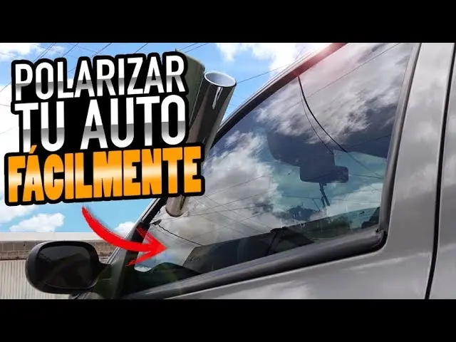 como polarizar un vidrio de un auto - Cuántos metros se necesitan para polarizar un auto