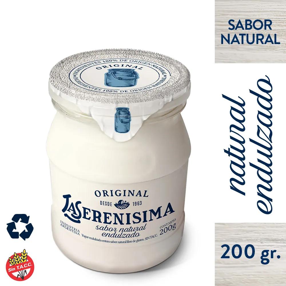 yogur en frasco de vidrio la serenisima - Qué contiene el yogurt bebible