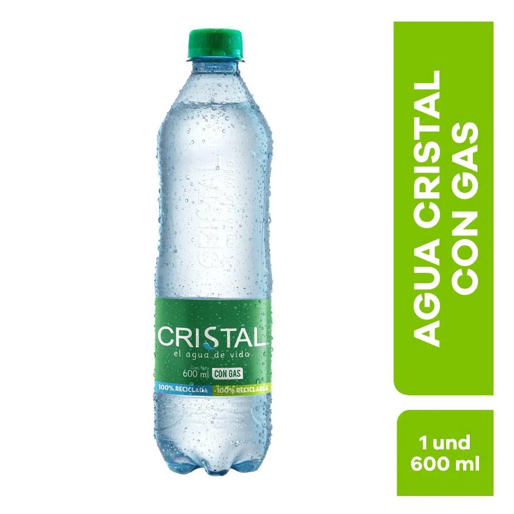 Agua cristal con gas: refrescante y saludable