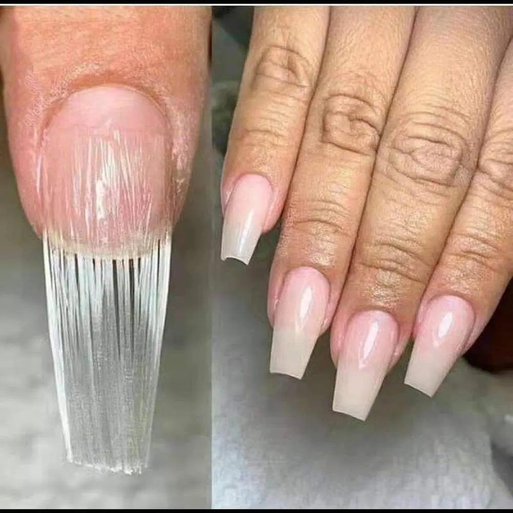 uñas de gel con fibra de vidrio - Qué material se necesita para poner uñas de gel