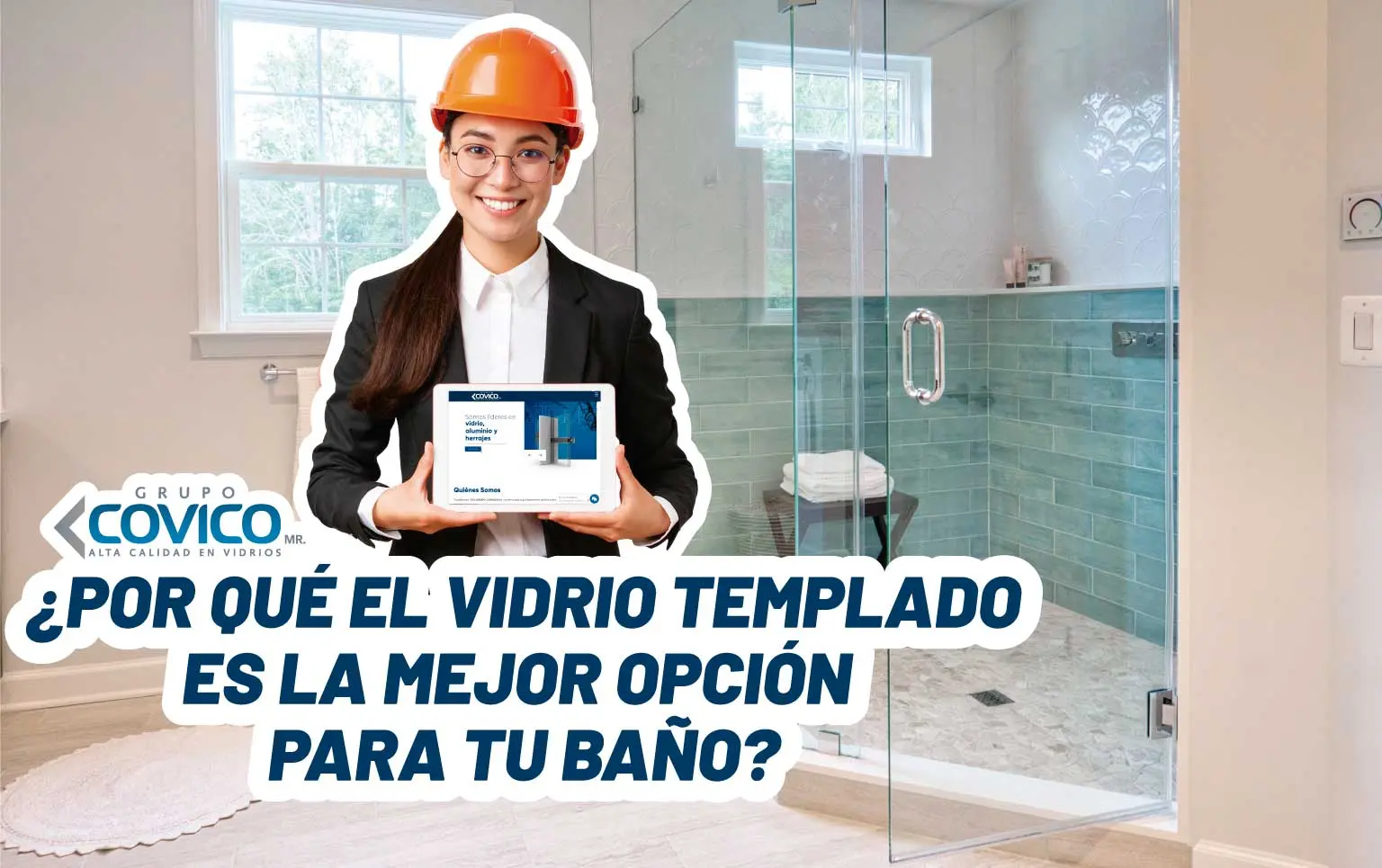 mamparas de vidrio para baño - Qué vidrio se utiliza para los baños